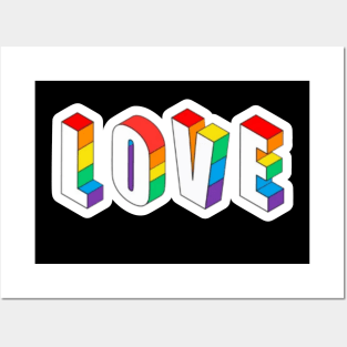 pride month love Posters and Art